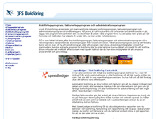 Tablet Screenshot of jfsbokforing.se